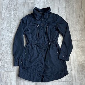 Vince‎ Camuto Women’s Anorak Cinch Waist Raincoat Jacket Without Hood Size XS